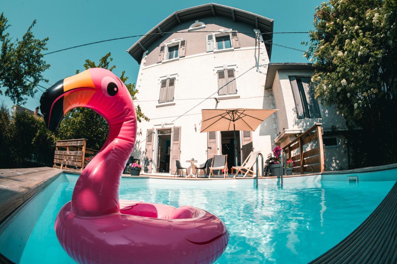 Le Serenite - T3 En Maison De Ville Avec Piscine อานซี ภายนอก รูปภาพ